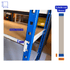 Rayonnage tubulaire Isorel bois ERUS PLUS | 2000mm - 300Kg/niveau